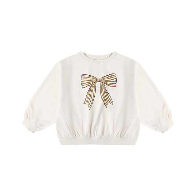 Oversized Sweatshirt - Bow