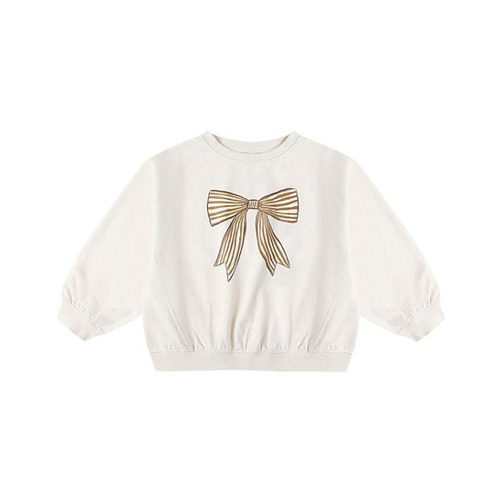 Oversized Sweatshirt - Bow