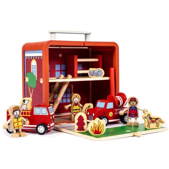 Fire House Suitcase Series