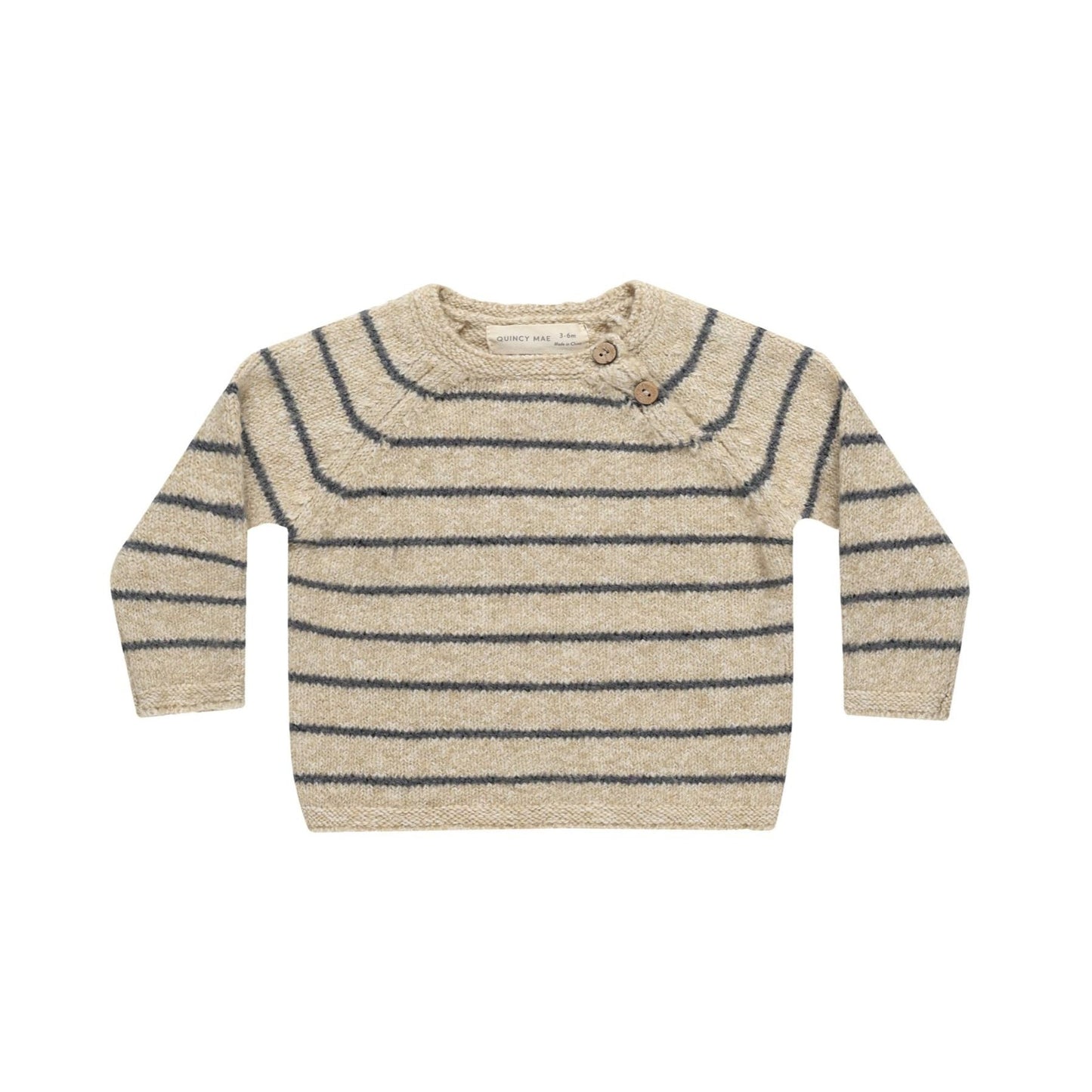 Ace Knit Sweater - Indigo Stripe