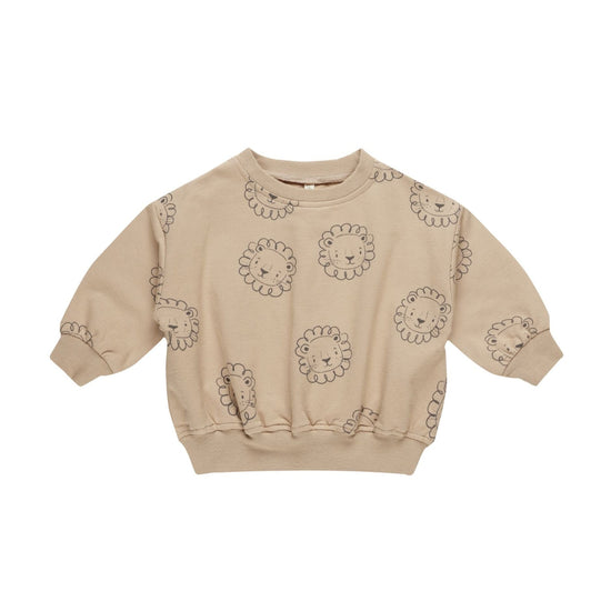 Relaxed Fleece Sweatshirt -  Lions