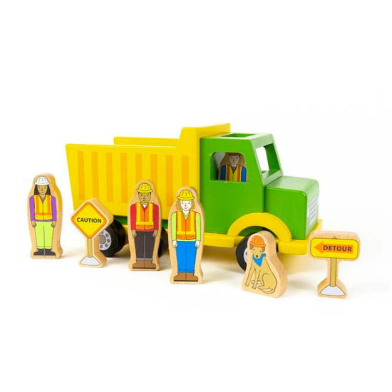 Construction Crew Magnetic Truck