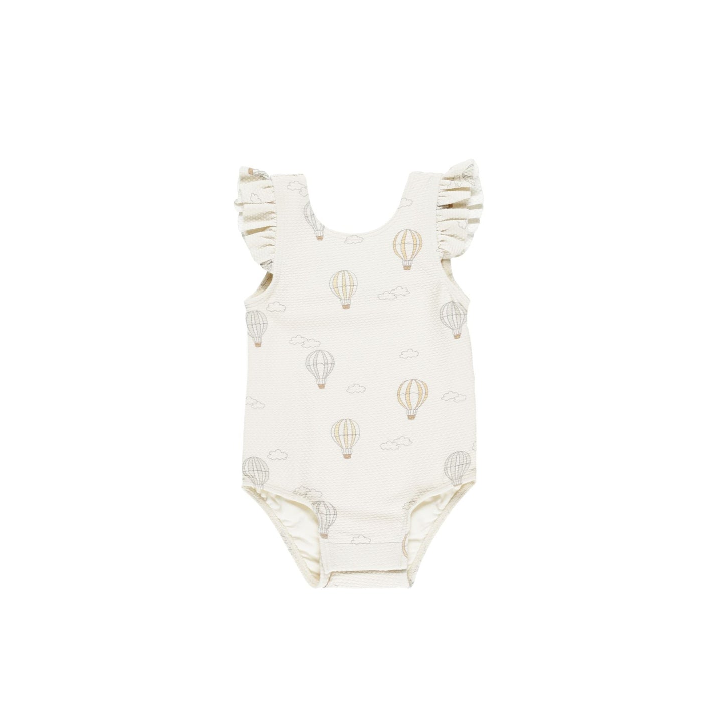 Scoop Back One-Piece - Hot Air Balloons