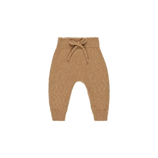 Knit Pant - Speckled Golden