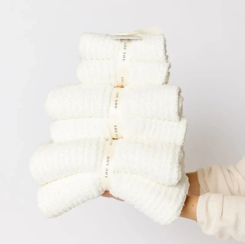 Large Chenille Blanket - Dune
