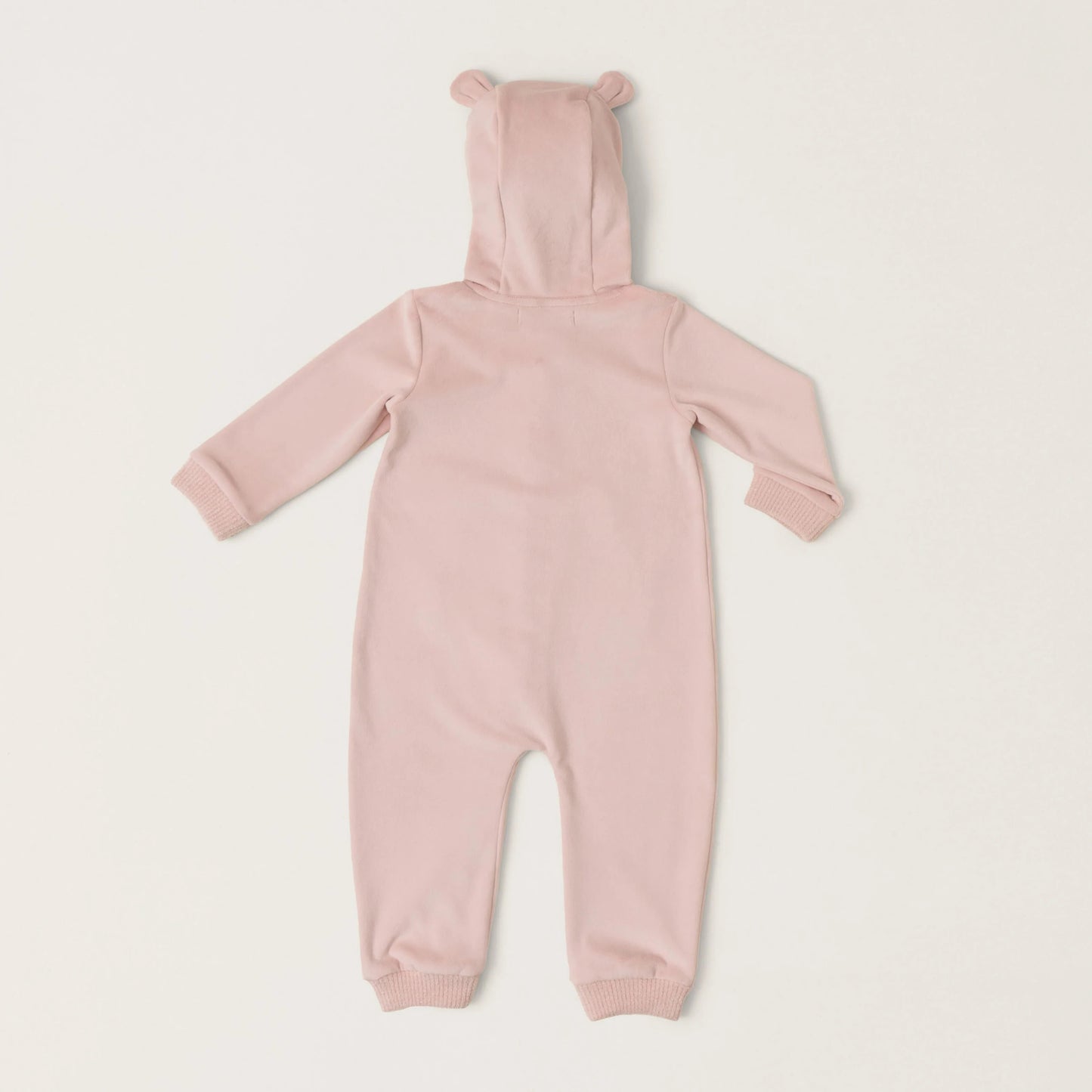 LuxeChic® Baby Bear Onesie - Dusty Rose