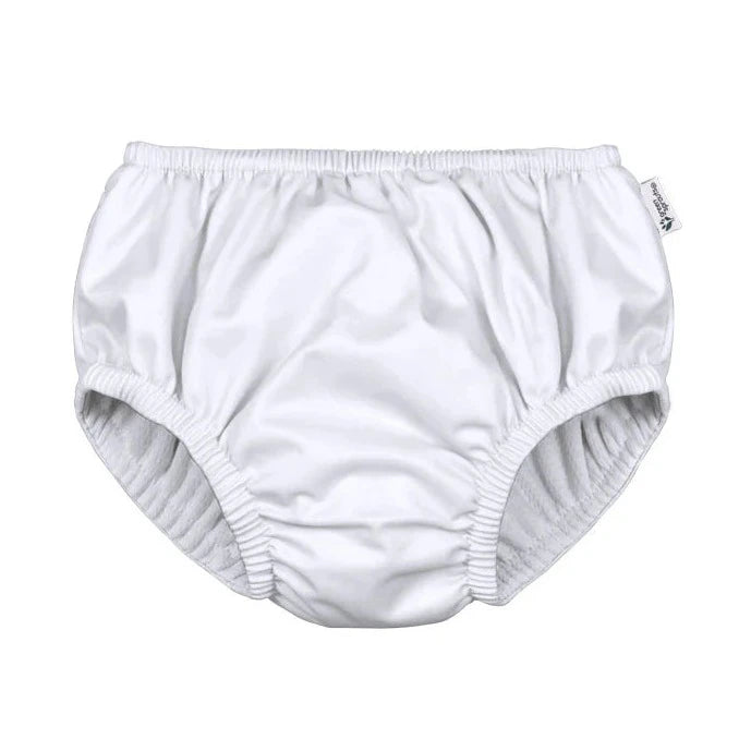 Eco Pull-up Swim Diaper - White