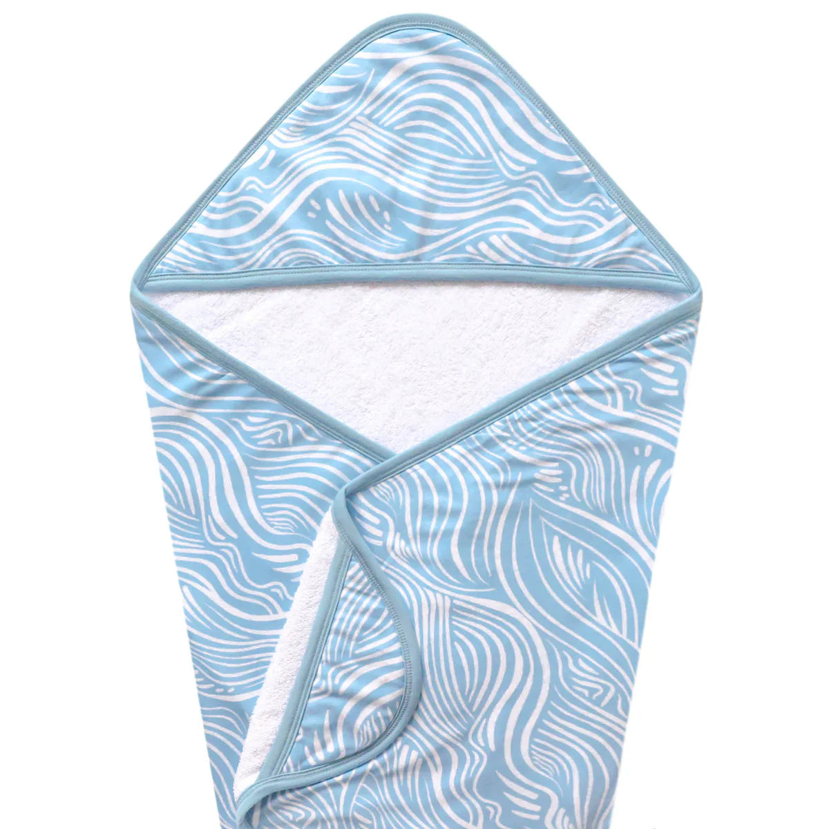 Premium Knit Hooded Towel - Surf