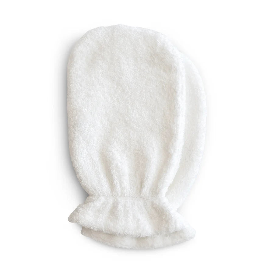 Organic Cotton Bath Mitt 2-Pack - Pearl