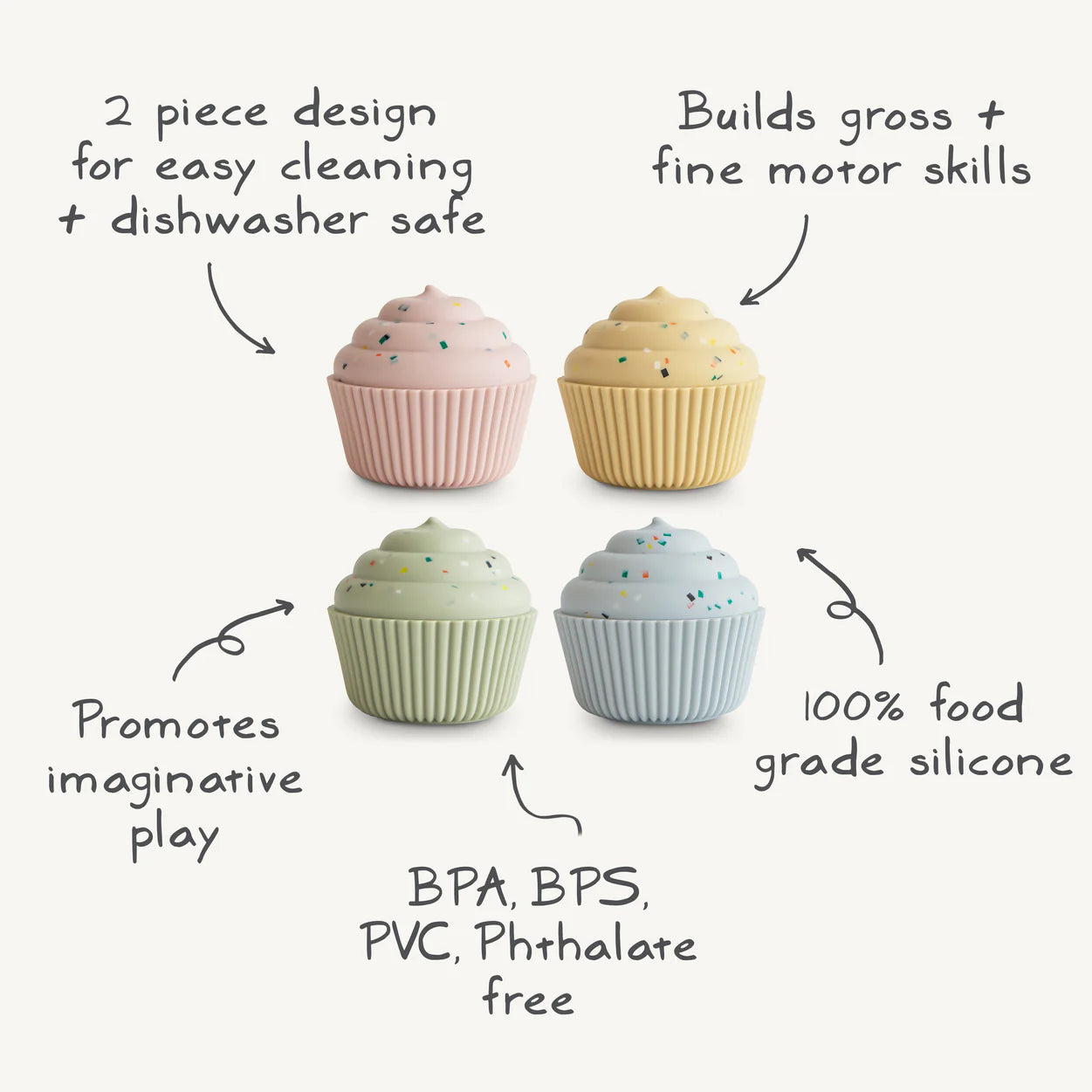 Mix & Match Cupcake Toy