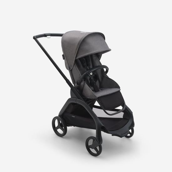 Dragonfly Stroller - Grey Mélange, Grey Mélange & Graphite Chassis