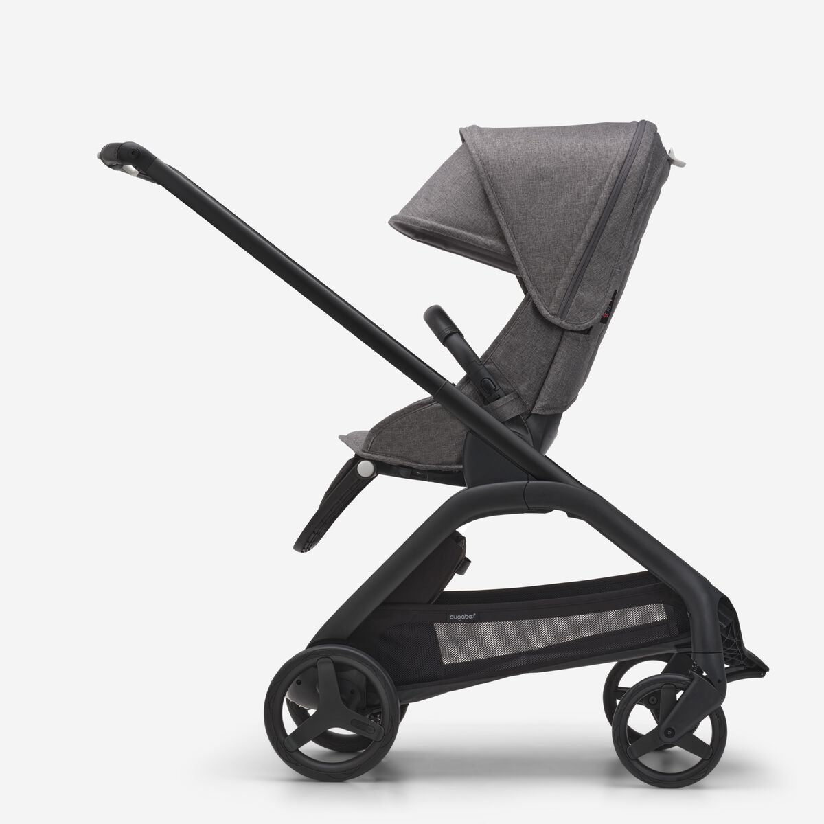 Dragonfly Stroller - Grey Mélange, Grey Mélange & Graphite Chassis