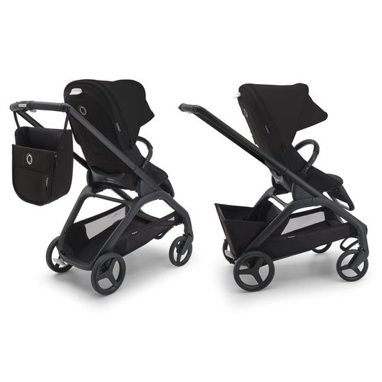 Dragonfly Stroller - Midnight Black, Black, Black Chassis