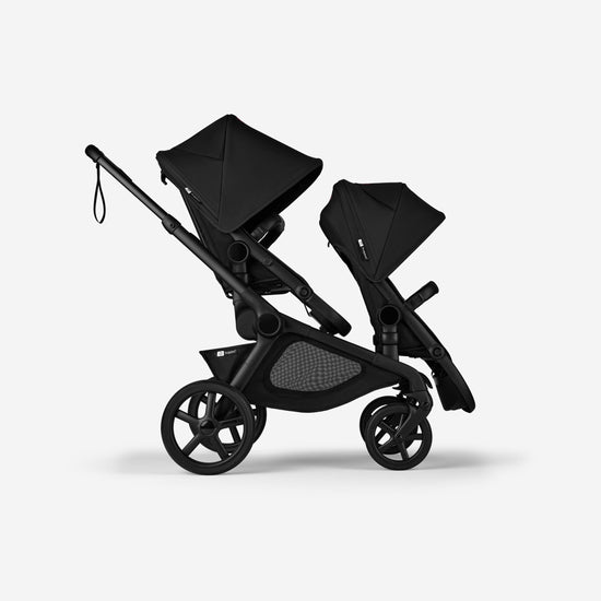 Kangaroo Stroller & Bassinet - Midnight Black