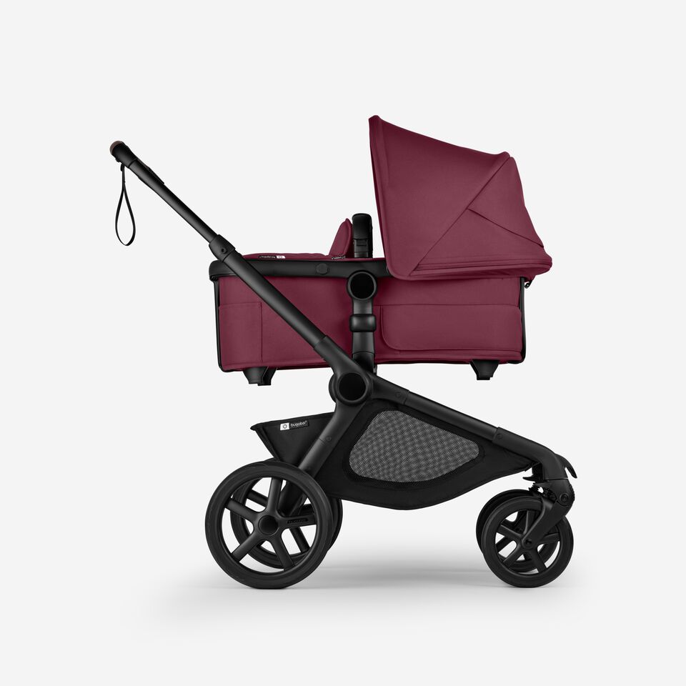 Kangaroo Stroller & Bassinet - Dark Cherry