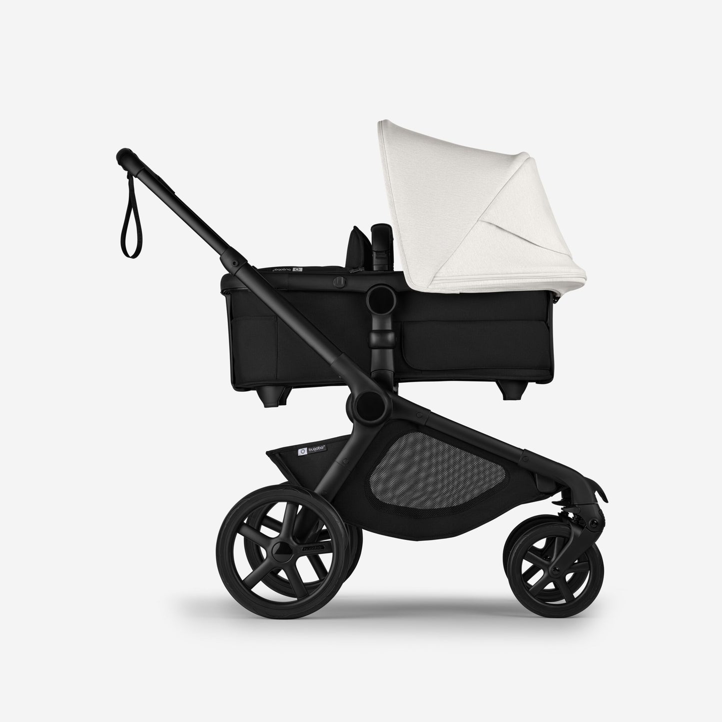 Kangaroo Stroller & Bassinet - Misty White