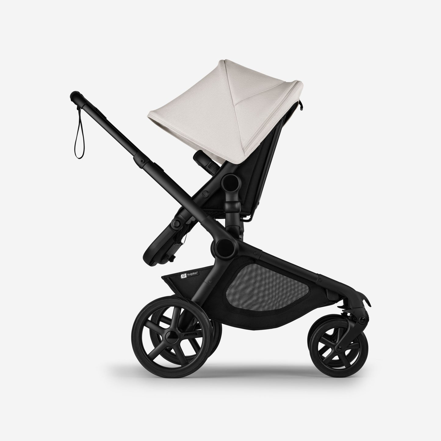 Kangaroo Stroller & Bassinet - Misty White