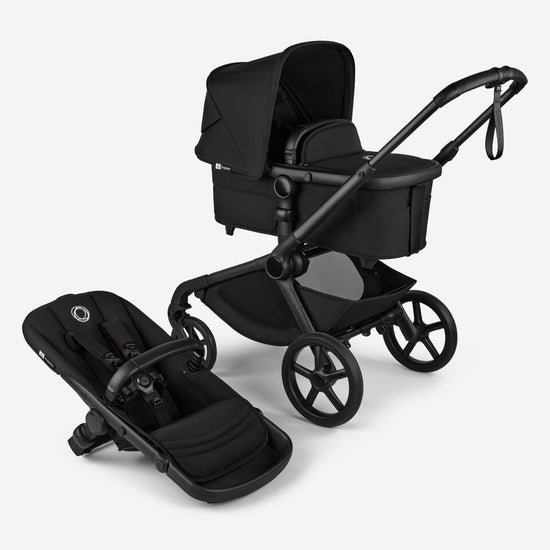 Kangaroo Stroller & Bassinet - Midnight Black