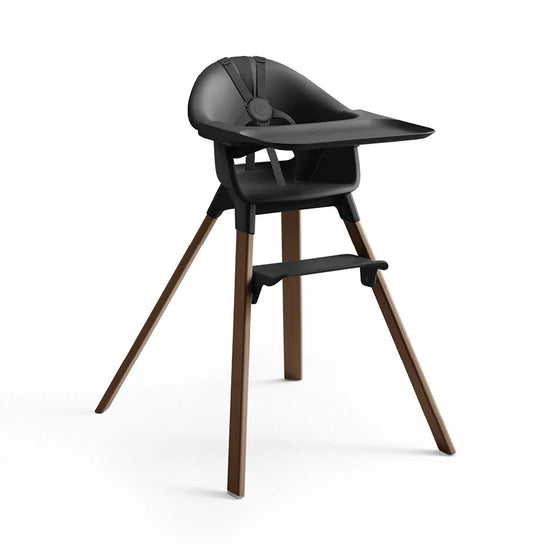 Stokke® Clikk™ High Chair - Black/Warm Brown
