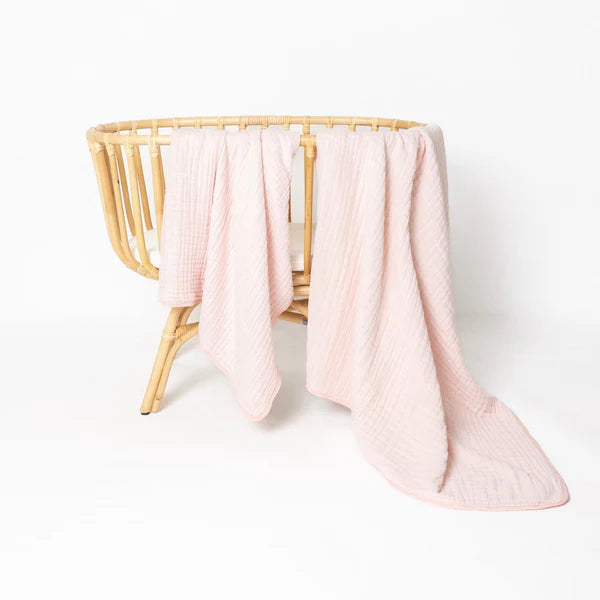 Cloud Muslin™ Quilt - Blush