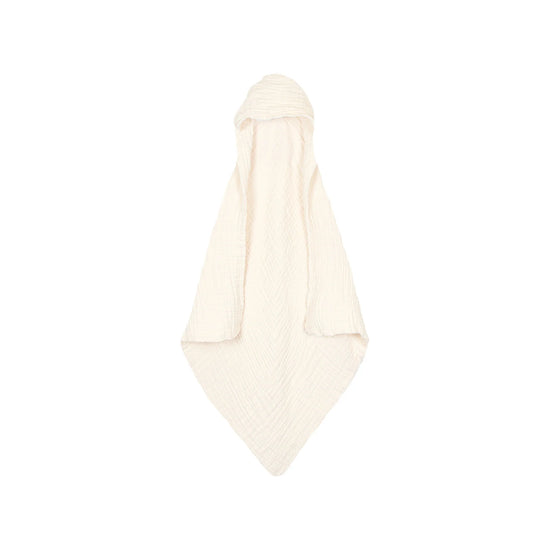 Infant Hooded Towel - Cream