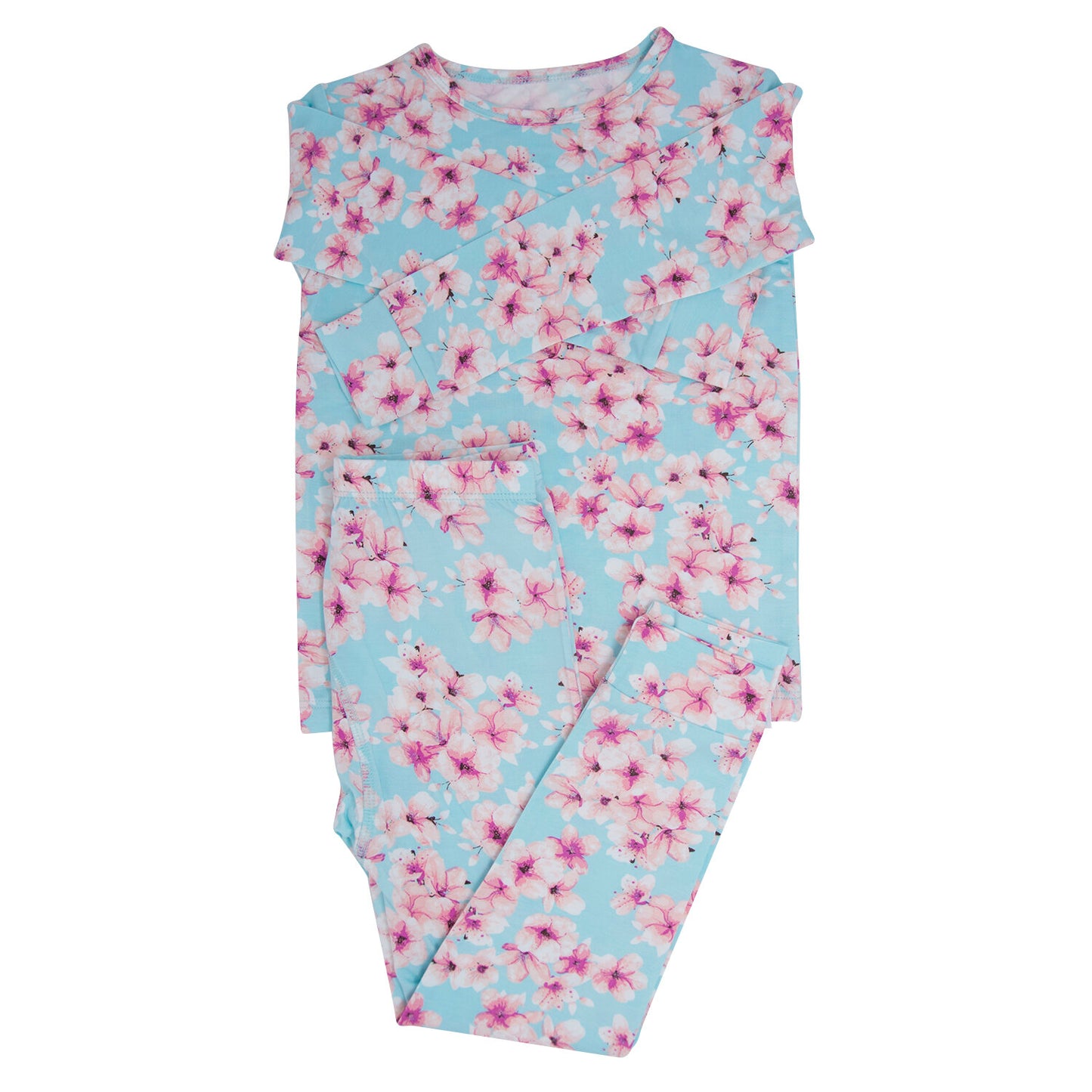 Cherry Blossoms Long Sleeve Pajama