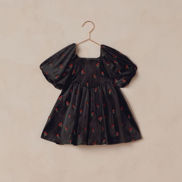Nina Dress - Velvet Floral
