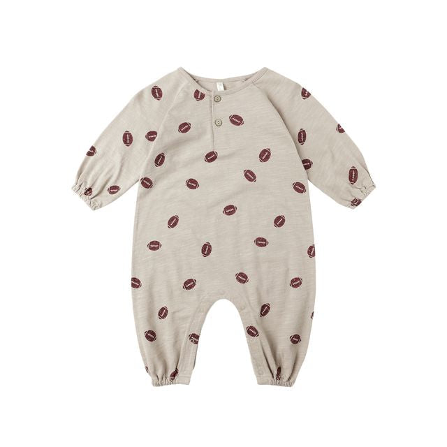 Henley Jumpsuit - Football