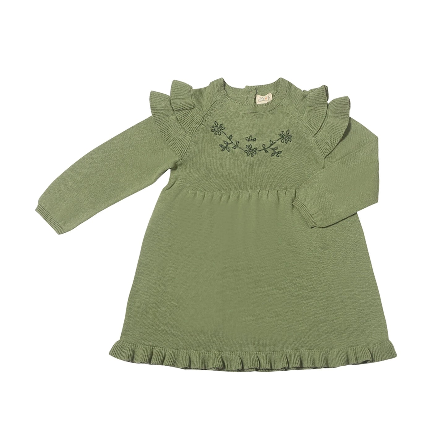 Ysella Dress - Sage Green