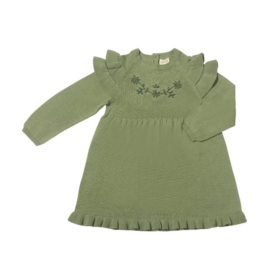Ysella Dress - Sage Green
