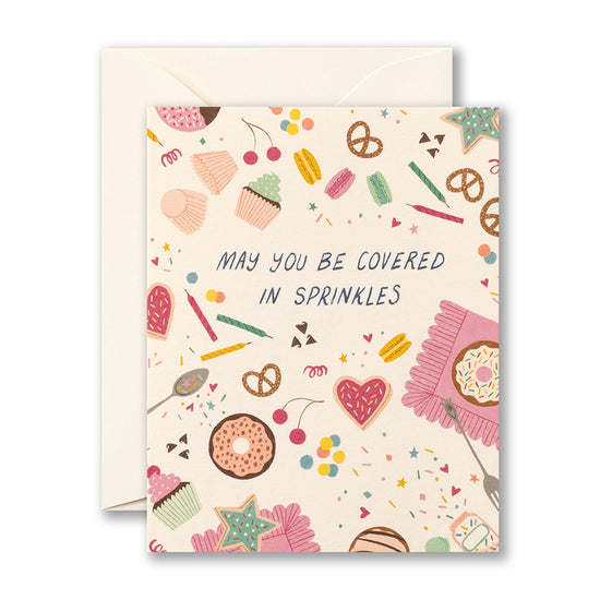 May You Be Covered In Sprinkles Greeting Card