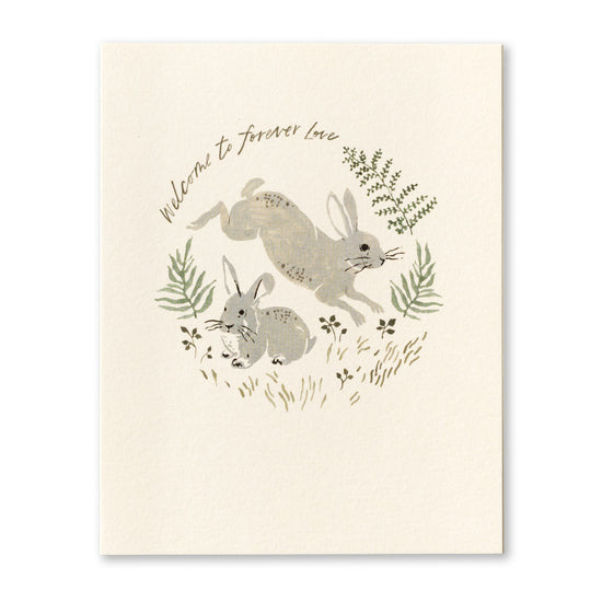 Welcome To Forever Love Greeting Card