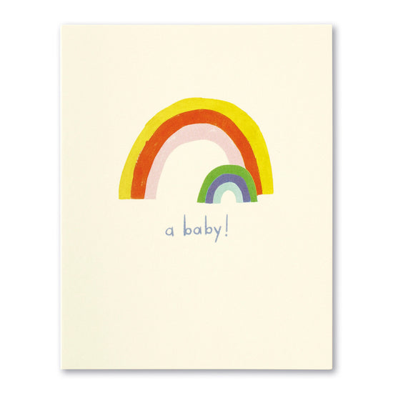 A Baby! Greeting Card