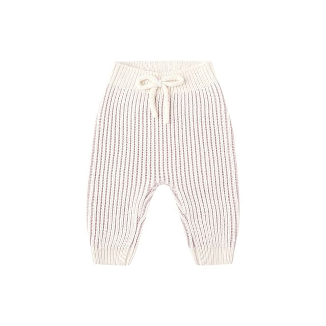 Chunky Knit Pant - Lilac