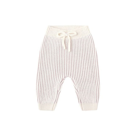 Chunky Knit Pant - Lilac