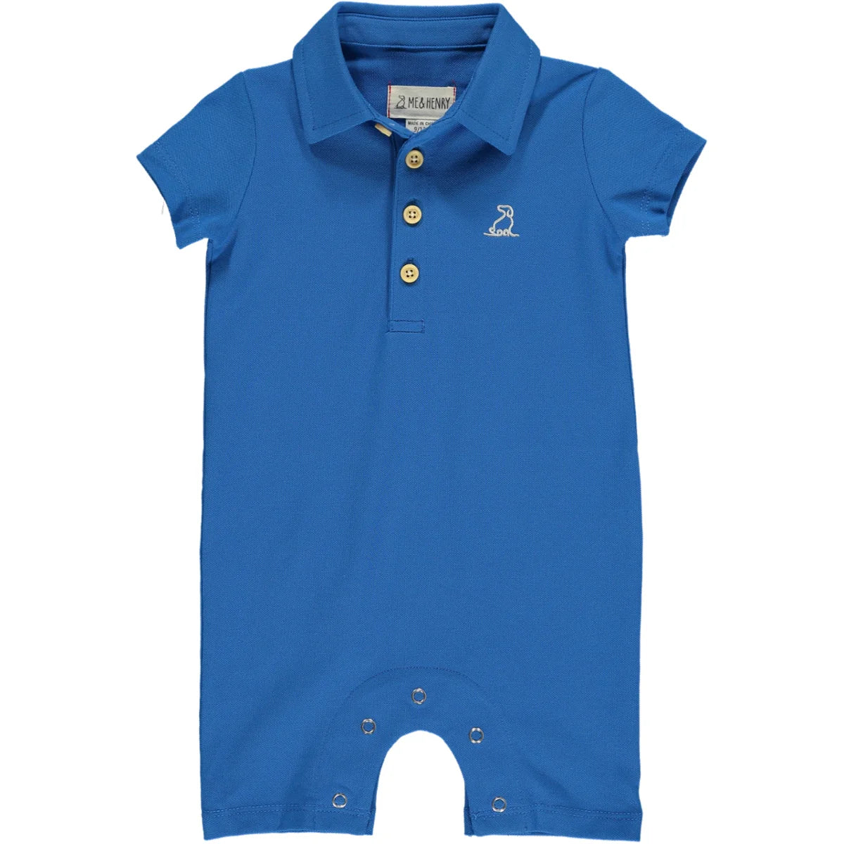 Drift Romper - Royal Pique