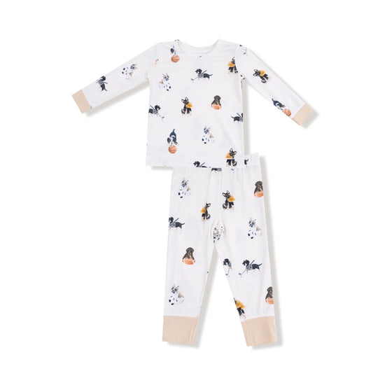Sporty Puppies Long Sleeve Loungewear Set