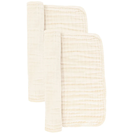 Cloud Muslin™ Burp Cloth 2 Pack - Cream