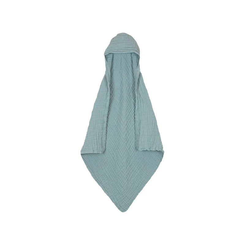 Infant Hooded Towel - Steel