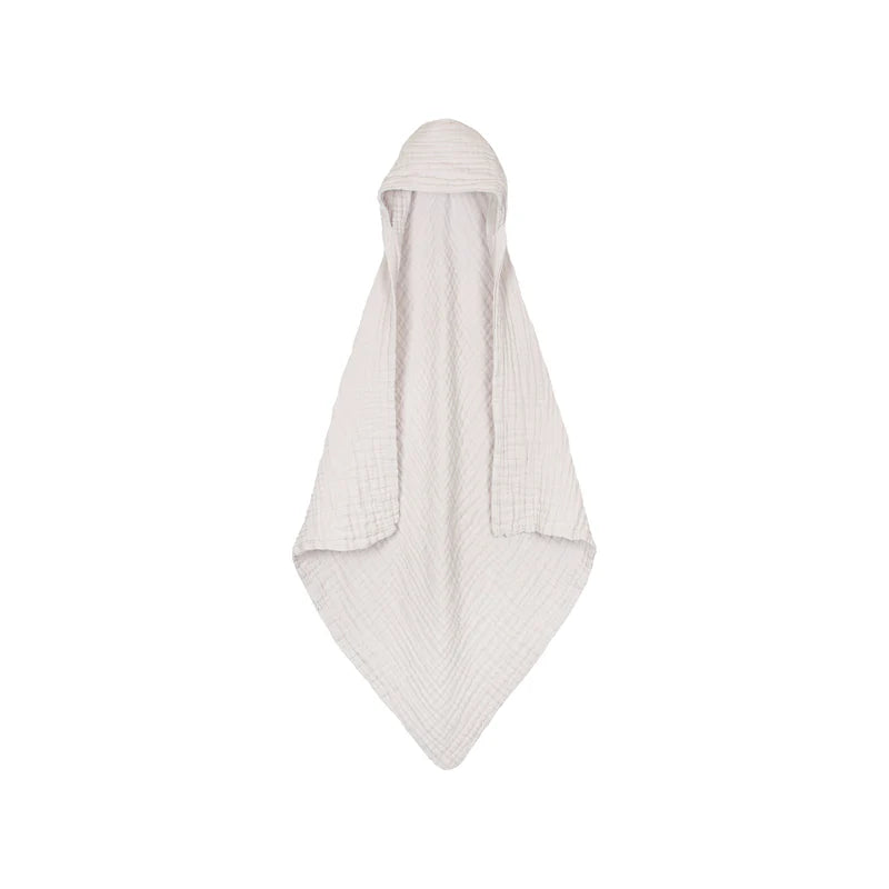 Infant Hooded Towel - Grey