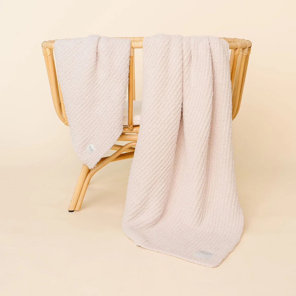 Large Chenille Blanket - Dune