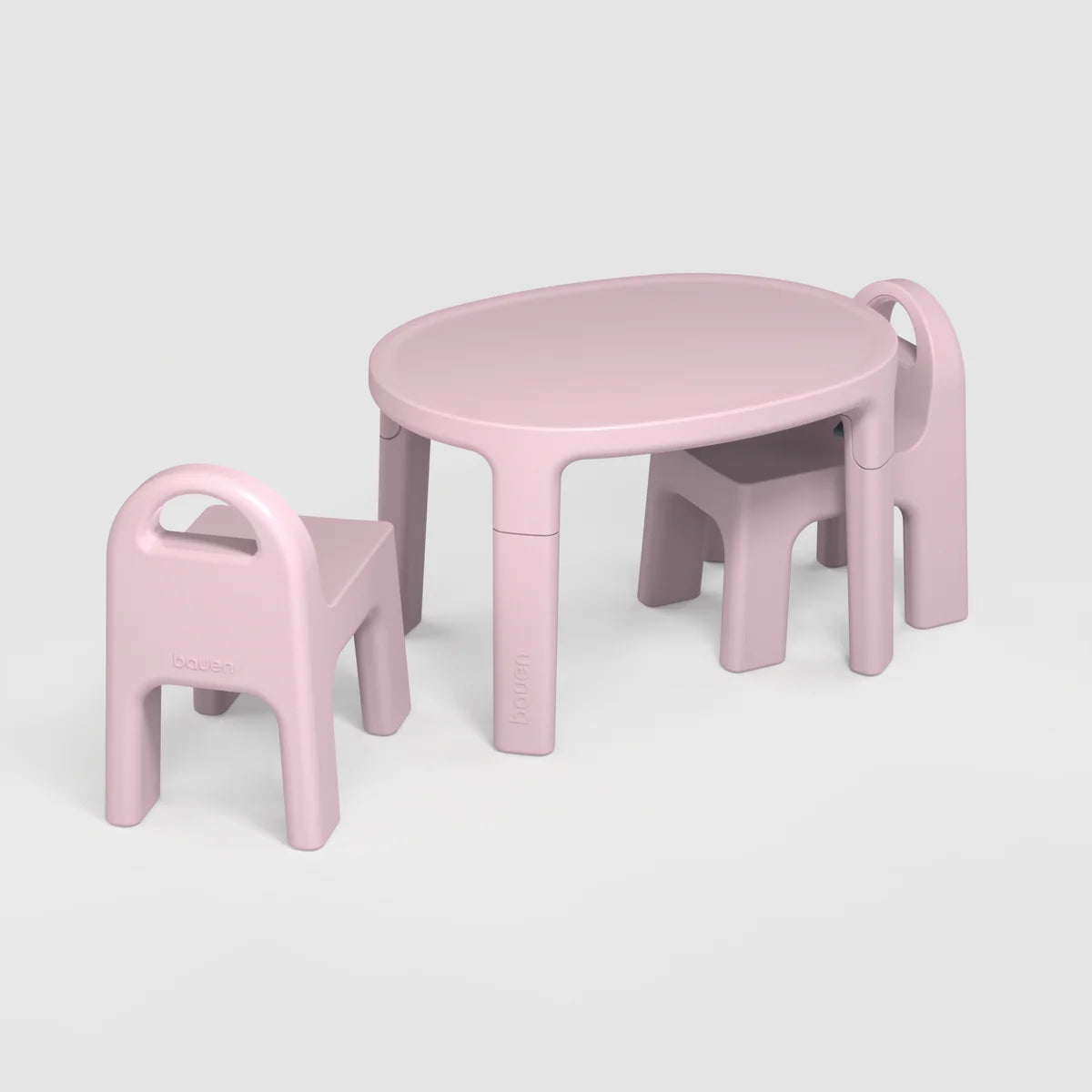 The Table & Chairs Set - Pink