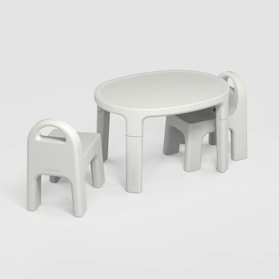 The Table & Chairs Set - White