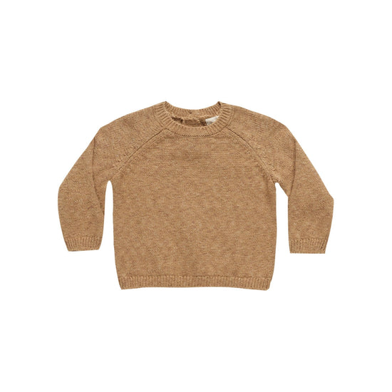 Knit Sweater - Speckled Golden