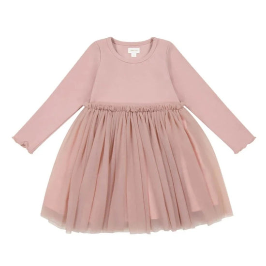 Anna Tulle Dress - Powder Pink