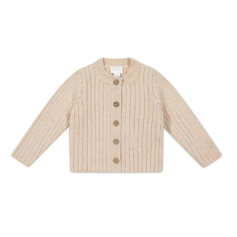 Clara Cardigan - Oatmeal Marle