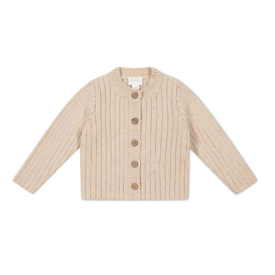 Clara Cardigan - Oatmeal Marle