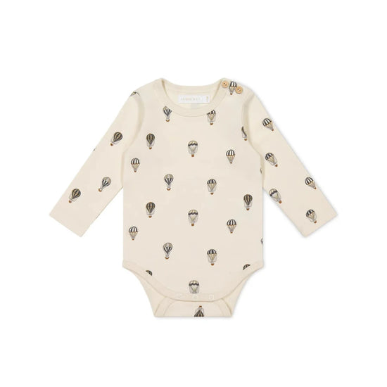 Organic Cotton Fernley Bodysuit - Montgolfiere Cloud