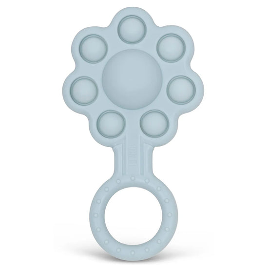 Pop-It Flower Teether - Sky