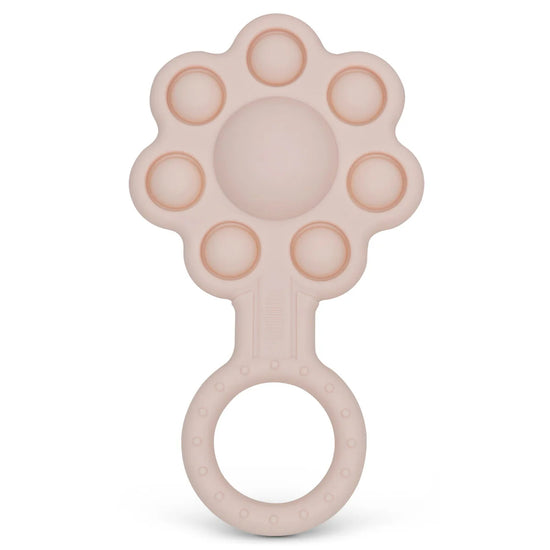 Pop-It Flower Teether - Blush